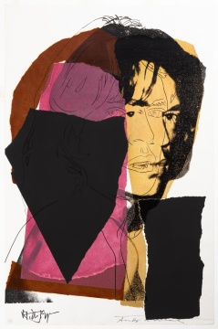 Andy Warhol (American, 1928 - 1987), Mick Jagger (F. & S. II.139)