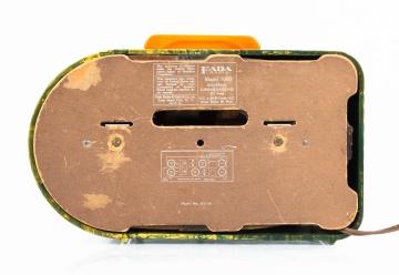 FADA Model 1,000 Bullet Bakelite Radio