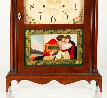 Seth Thomas Pillar and Scroll Shelf Clock