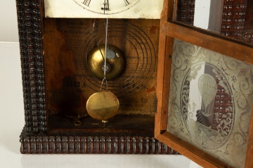 J.C. Brown Full Ripple Miniature Steeple Clock