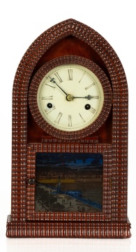 J.C. Brown Full Ripple Miniature Beehive Clock