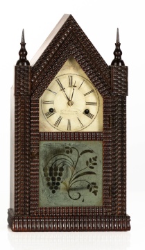 J.C. Brown Full Ripple Miniature Steeple Clock