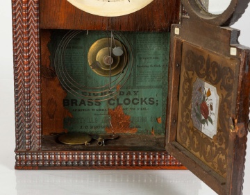 J.C. Brown Full Ripple Beehive Clock