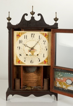 Seth Thomas Pillar and Scroll Shelf Clock