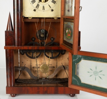 Birge & Fuller Steeple Wagon Spring Clock