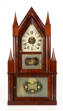 Terry & Andrews Double Steeple Clock