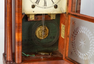 Brewster & Ingrahams 4 Column Steeple Clock