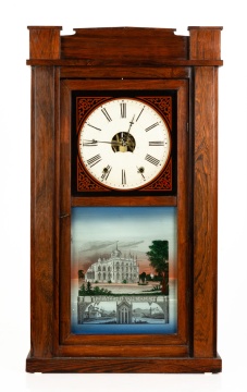 Chauncey Jerome Patent Case Shelf Clock