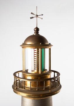 Unusual French Industrial Lighthouse Clock