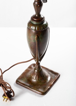 Tiffany Studios "Torpedo" Bronze Lamp Base