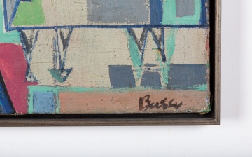 Peter Busa (American, 1914-1985) "Wild Life in the City"