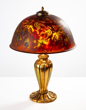 Pittsburgh "Autumn Leaf" Table Lamp