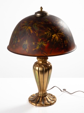 Pittsburgh "Autumn Leaf" Table Lamp