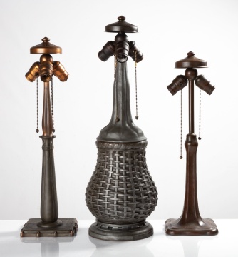 Three Handel Lamp Bases