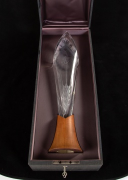 Steuben 'Harvest Morning' Crystal Vase