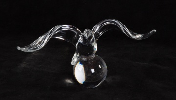 Steuben Eagle on Sphere