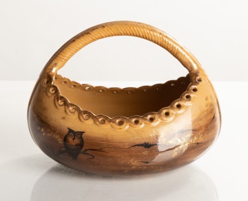 Early Rookwood Art Pottery Basket