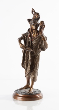 Franz Xavier Bergmann (Austrian, 1861-1936) Monkey Man