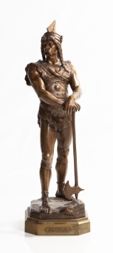 Marcel Debut (French, 1865-1933) Vercingetorix