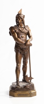 Marcel Debut (French, 1865-1933) Vercingetorix