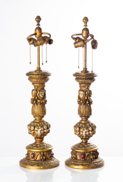 (2) Italian Renaissance Style Lamps