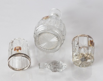 Tsar Alexander II (1818-1881) - Decanter and Tumbler from his personal service