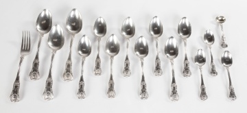 Scottish Sterling Silver Shell Patterned Flatware