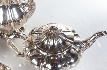 (4) John Angell Sterling Silver Tea and Coffee Set