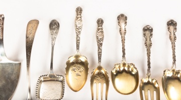 Group of Sterling Silver Serving Pieces
