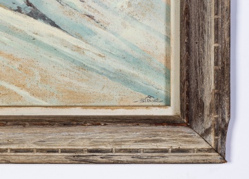 Eric Sloane (American, 1905-1985) "Clouds and Snow"