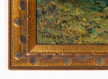 Franklin B. DeHaven (American, 1856-1934) "Autumn Reverie"