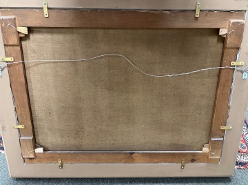 Christian Benjamin Olsen (Danish, 1873-1935) "Returning Home, 1918"