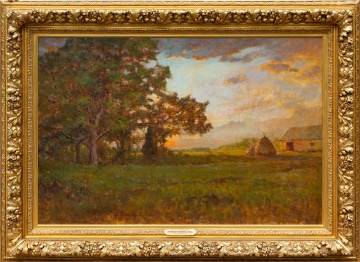 Arthur Turnbull Hill (American, 1868-1929) "Sunset East Hampton"