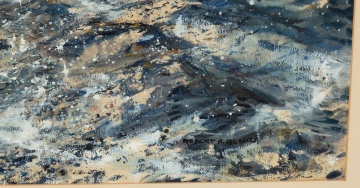 Robert Blair (American, 1912-2003) Seascape Watercolor