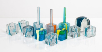 (12) Venini for Pierre Cardin, Glass Pieces