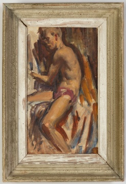 Attributed to Victor Hume Moody (British, 1896-1990) Figure of an Athlete