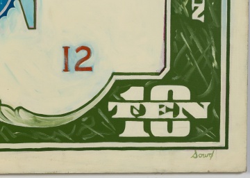 Robert Dowd (American, 1936-1996) "Sawbuck"