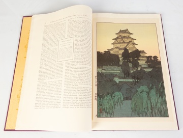 Hiroshi Yoshida (Japanese, 1876-1950) Woodblock Print, 1928 Folio Japan Advertiser Enthronement Edition