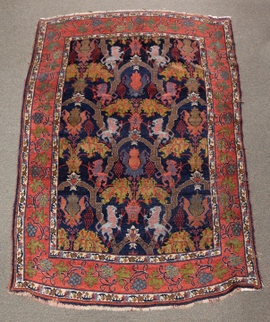 Bijar Lion Oriental Rug