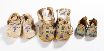 Native American Beaded Moccasins