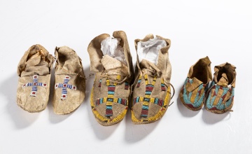 Native American Beaded Moccasins