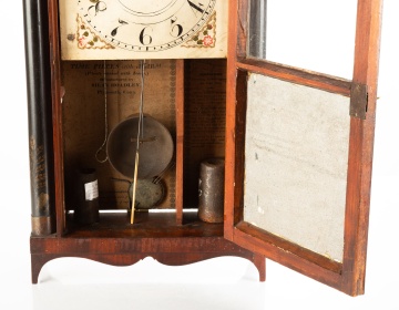 Silas Hoadley Shelf Clock