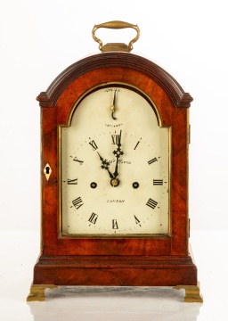 Diminutive English Bracket Clock, Nathan Harris, London