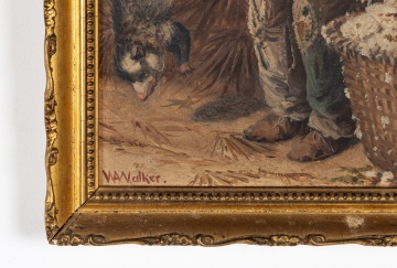 William Aiken Walker (American, 1838-1921) Possum Hunter