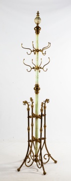 19th Century Ornate Coat Rack/Hall Tree