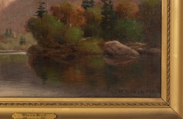 William Bruce (American, 1861-1911) Landscape