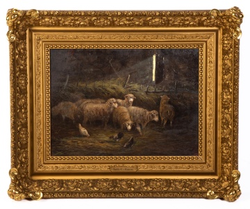 Seth C. Jones (American, 1853-1932) "Sheep"
