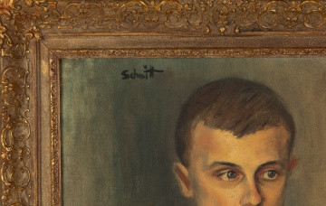 Schmitt (20th Century) Portrait of Richard Toman, 1963