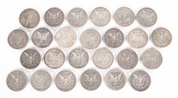 Mostly Morgan Silver Dollars