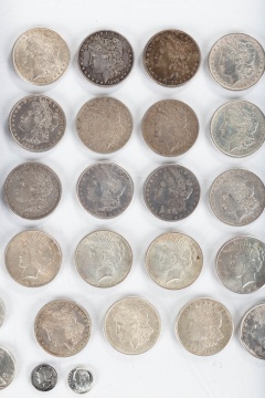 1882 Un-circulated Carson City Mint Morgan Dollar & US Silver Coins